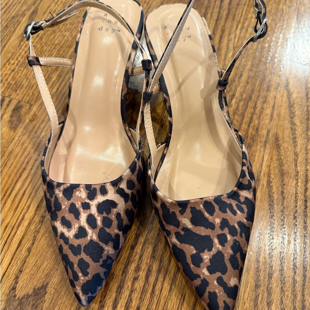a new day Leopard Print Heels